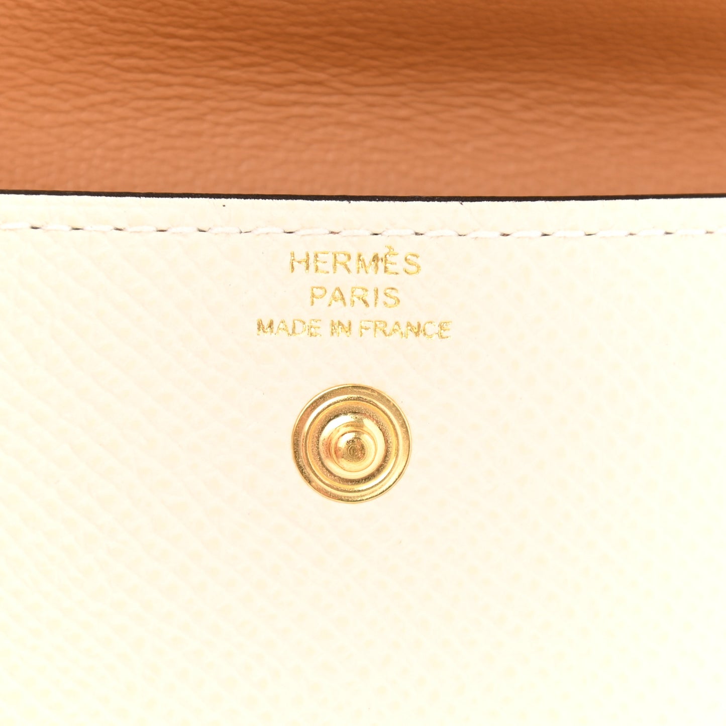 Epsom Kelly Pocket Belt Craie