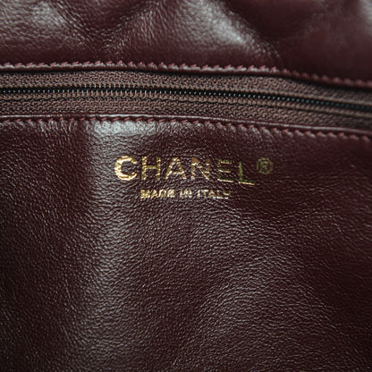 Chanel Aged Calfskin Quilted Large Reissue Camera Case Black 6 of 7