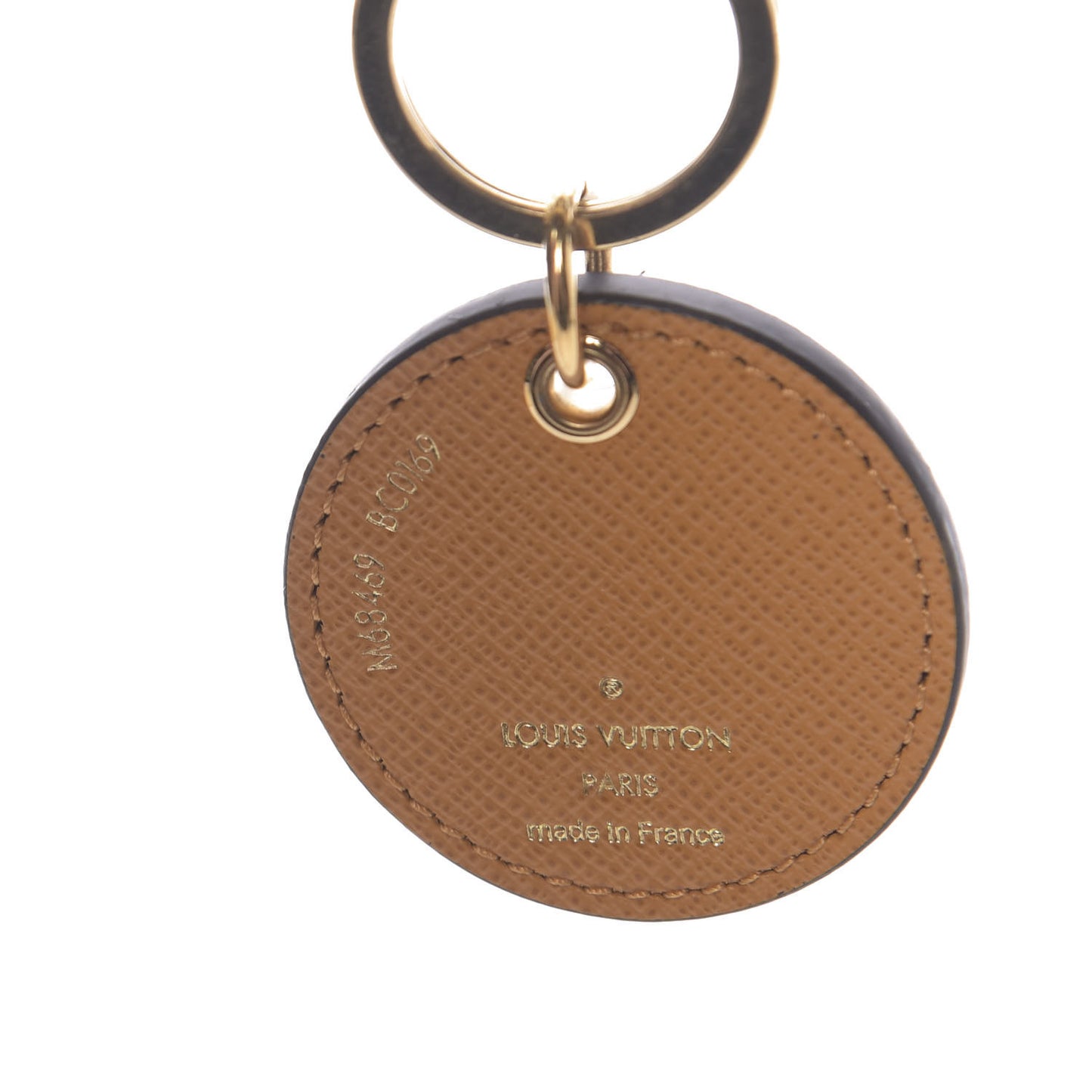 Monogram Giant Jungle Bag Charm Key Holder Black