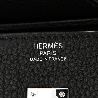 Hermes Togo Birkin 25 Black 6 of 11