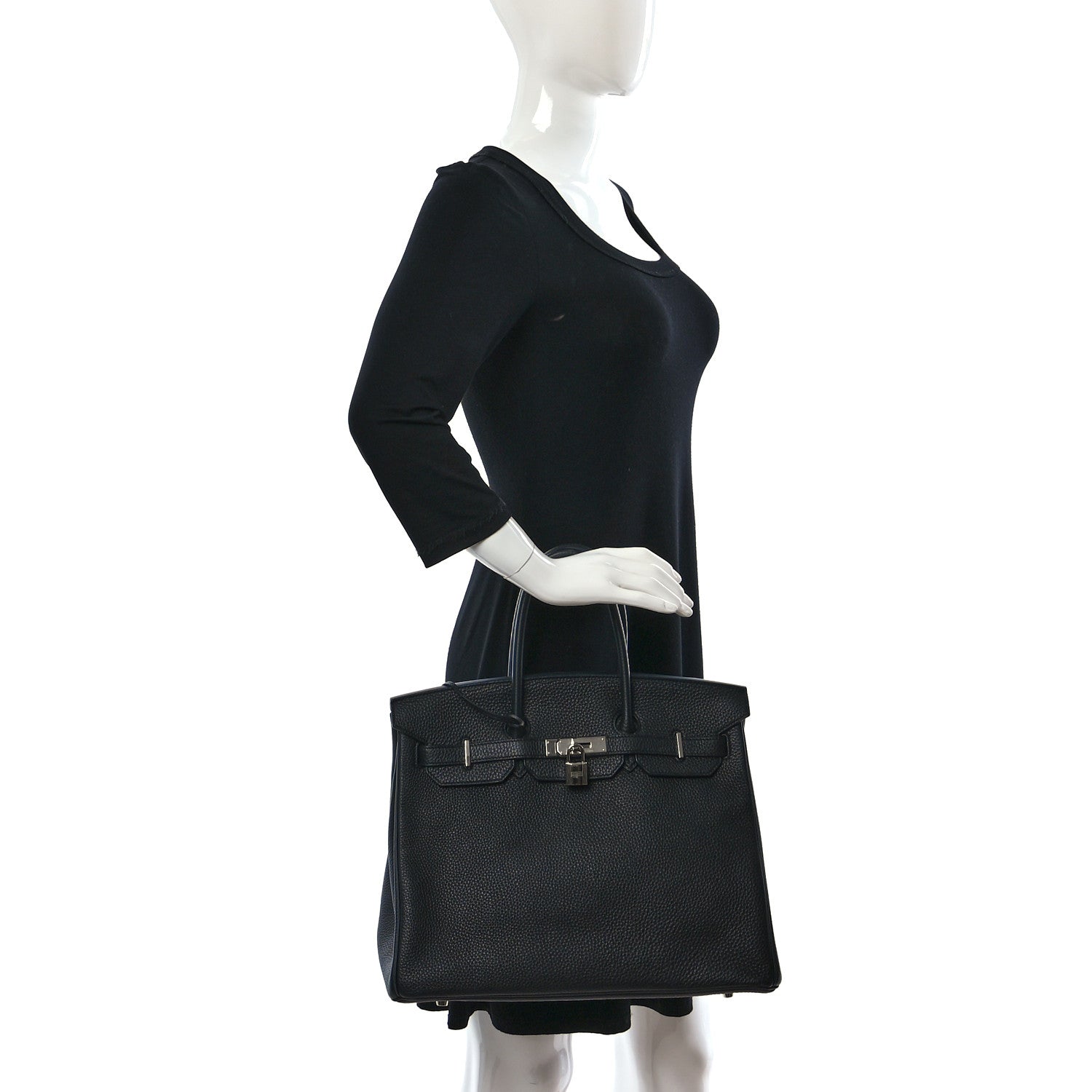 Hermes Togo Birkin 35 Black 2 of 17