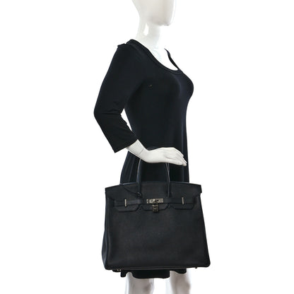 Hermes Togo Birkin 35 Black 2 of 17