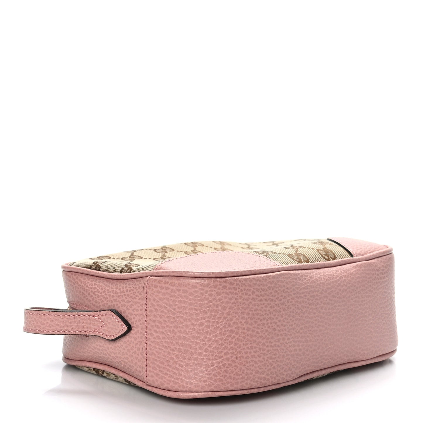 Monogram Mini Bree Messenger Bag Beige Soft Pink