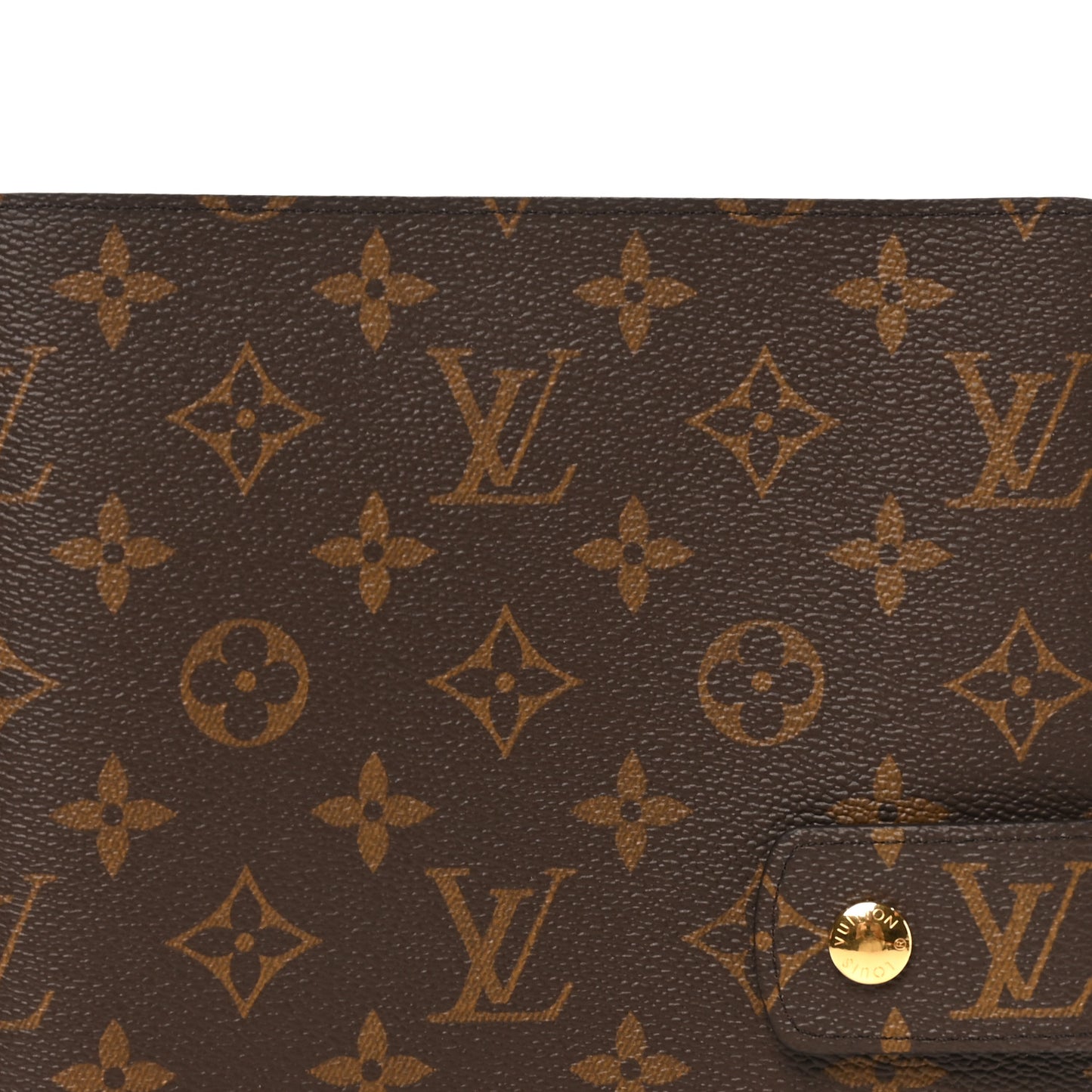 Monogram Large Ring Agenda Cover