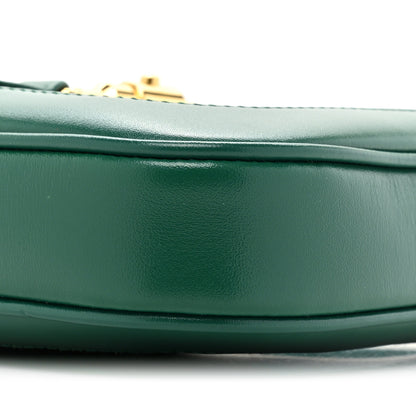 Gucci Boarded Dyana Lux Calfskin Mini Jackie 1961 Hobo Emerald 7 of 9
