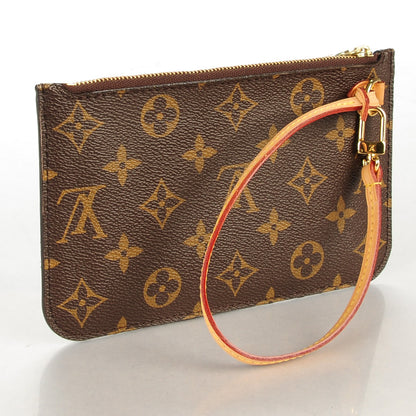 Louis Vuitton Monogram Neverfull PM Pochette Fuchsia 3 of 7