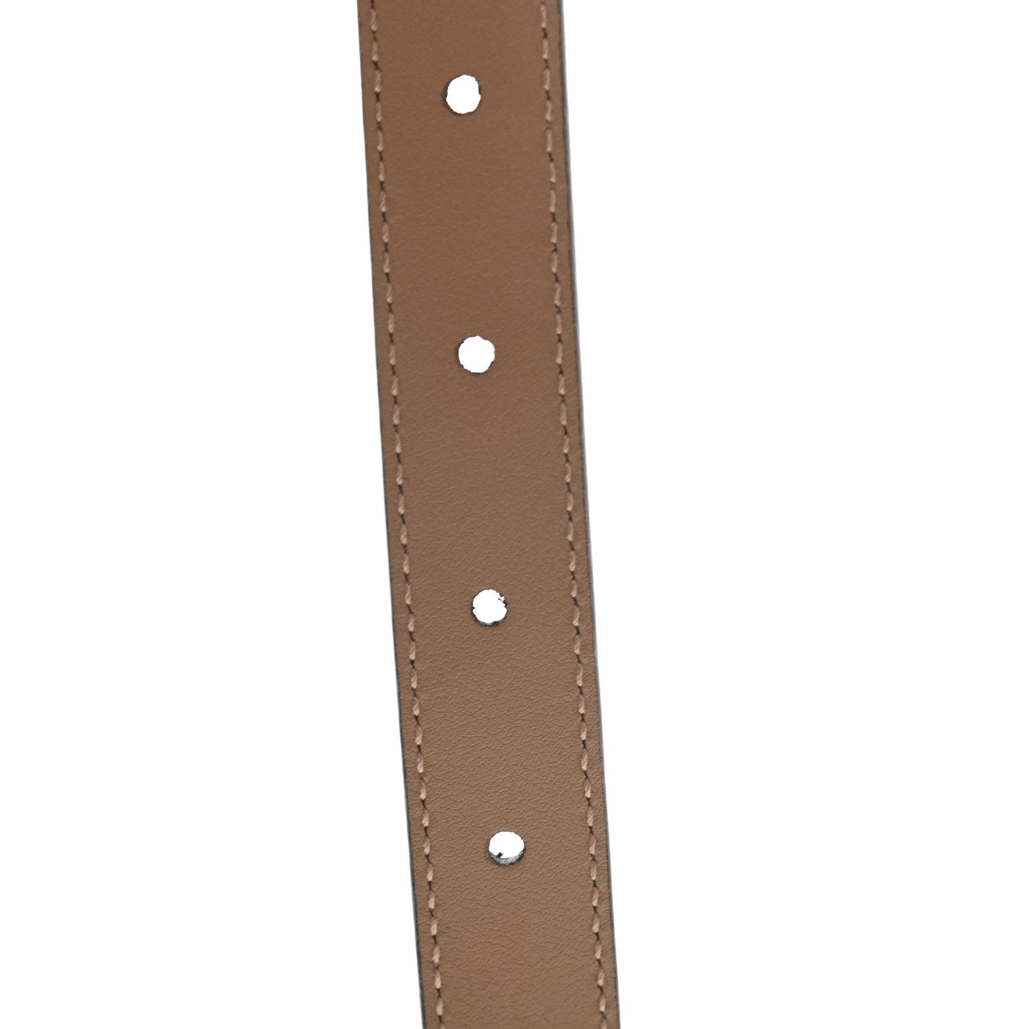 Moon Calfskin Double G 20mm Belt 85 34 Natural Tan