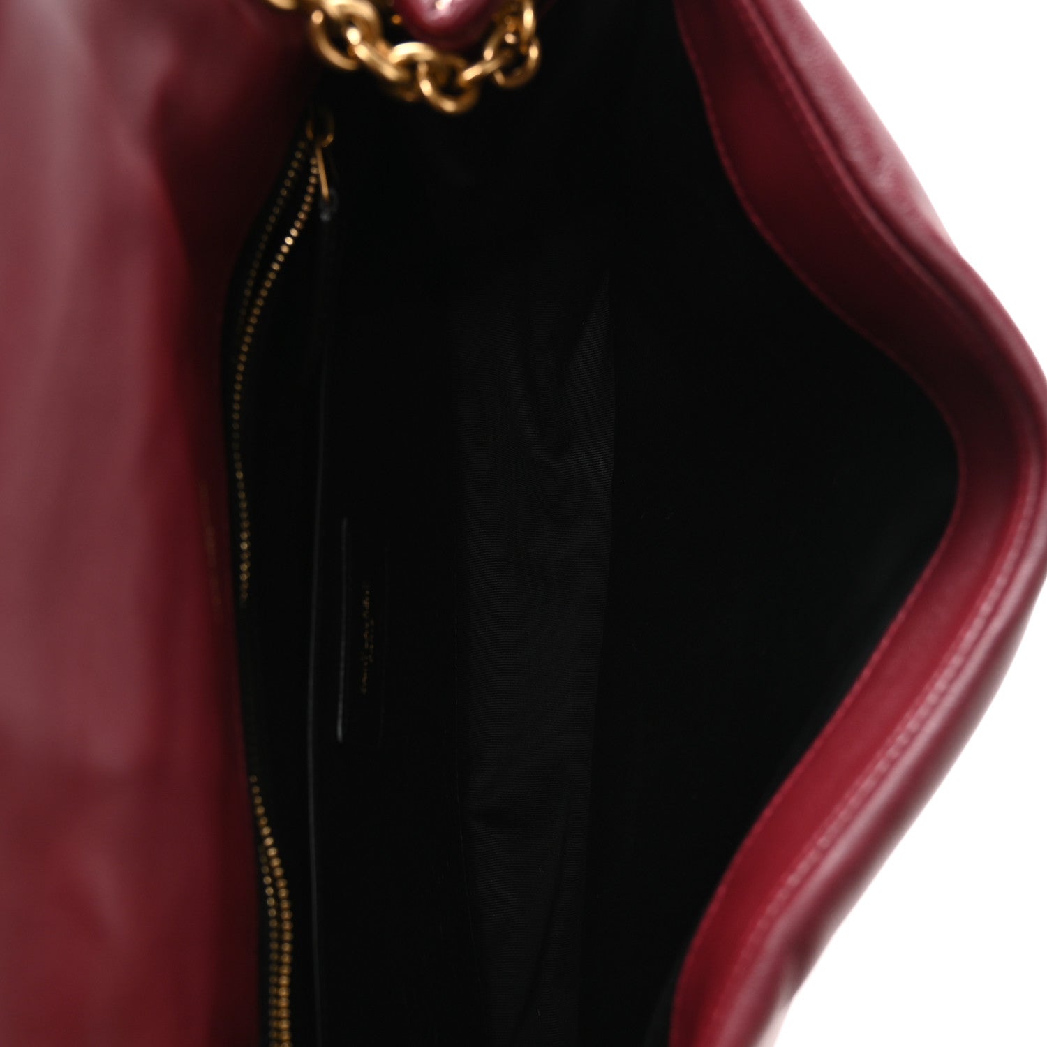 Saint Laurent Lambskin Matelasse Monogram Medium Jamie 4.3 New Dark Bordeaux 5 of 10