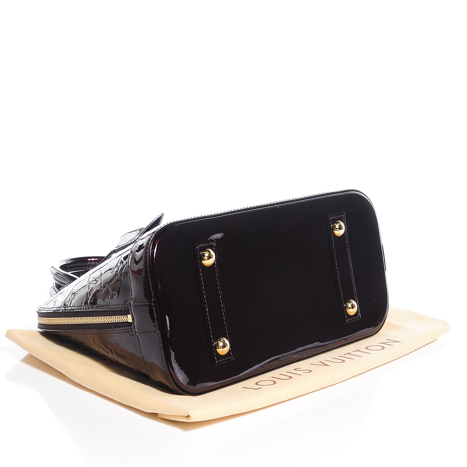 Louis Vuitton Vernis Alma PM Amarante 4 of 7