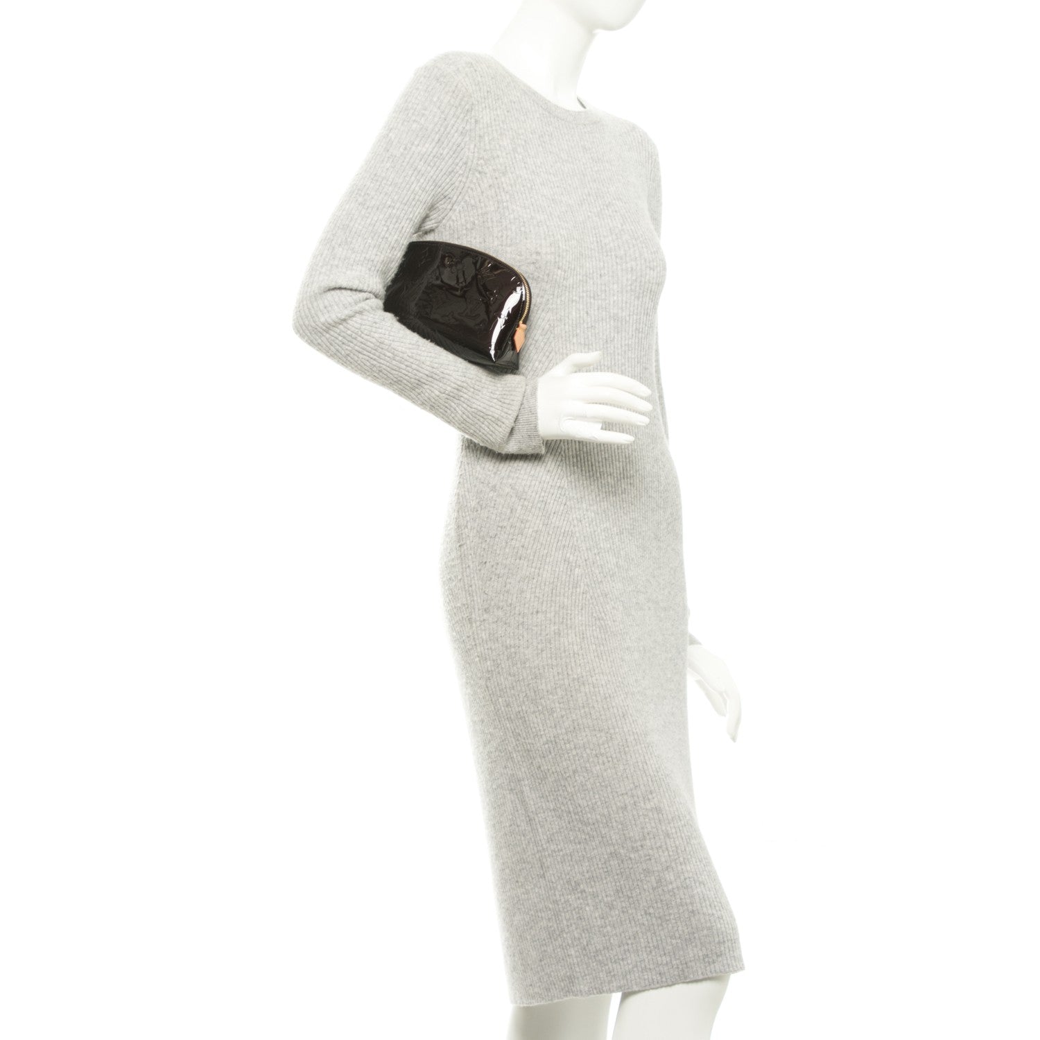 Louis Vuitton Vernis Cosmetic Pouch Amarante 2 of 6