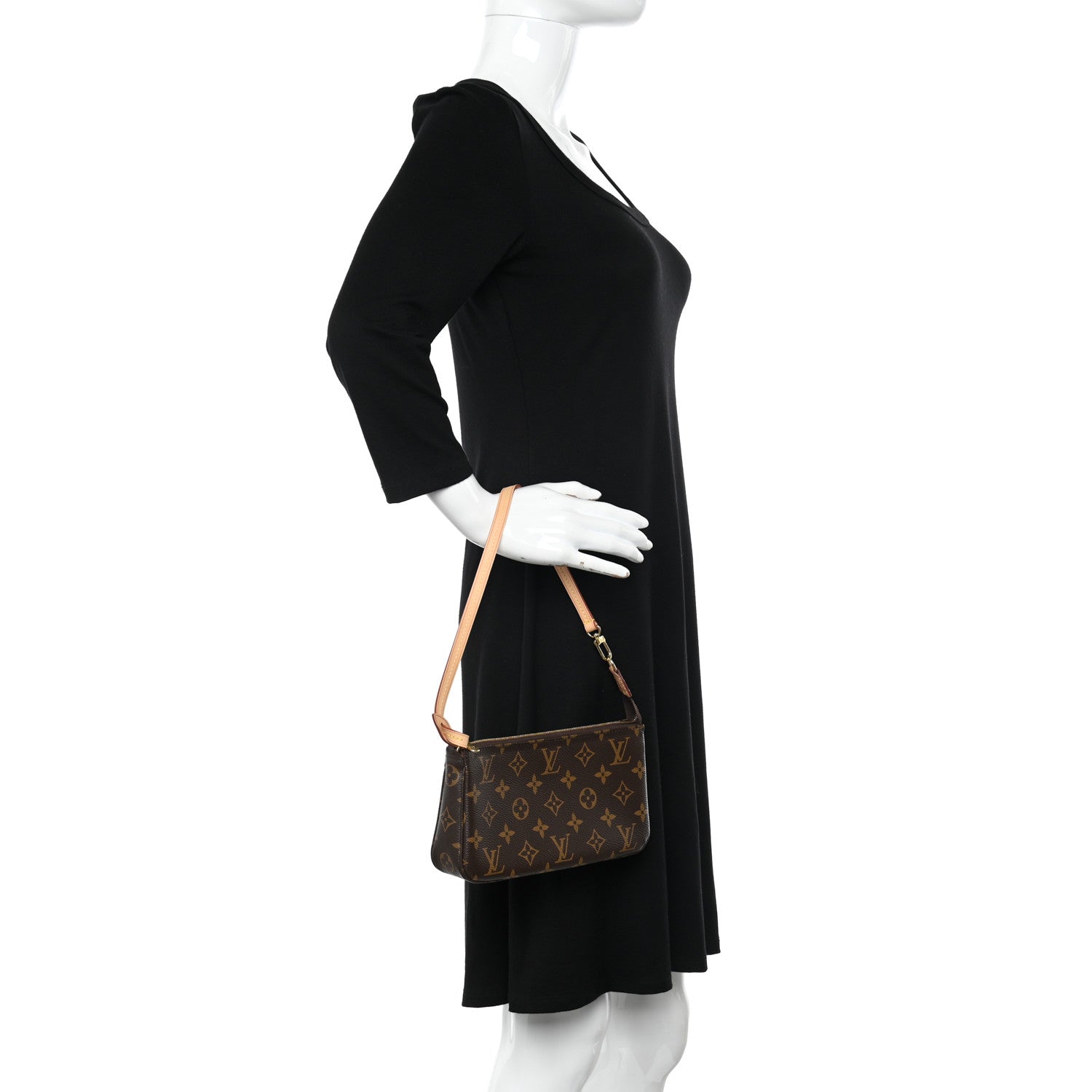 Louis Vuitton Monogram Pochette Accessories NM 2 of 9