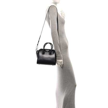 Givenchy Shiny Lord Calfskin Mini Antigona Black 2 of 10