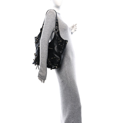Balenciaga Agneau Arena Medium Le Cagole Carry All Bag Black 3 of 10