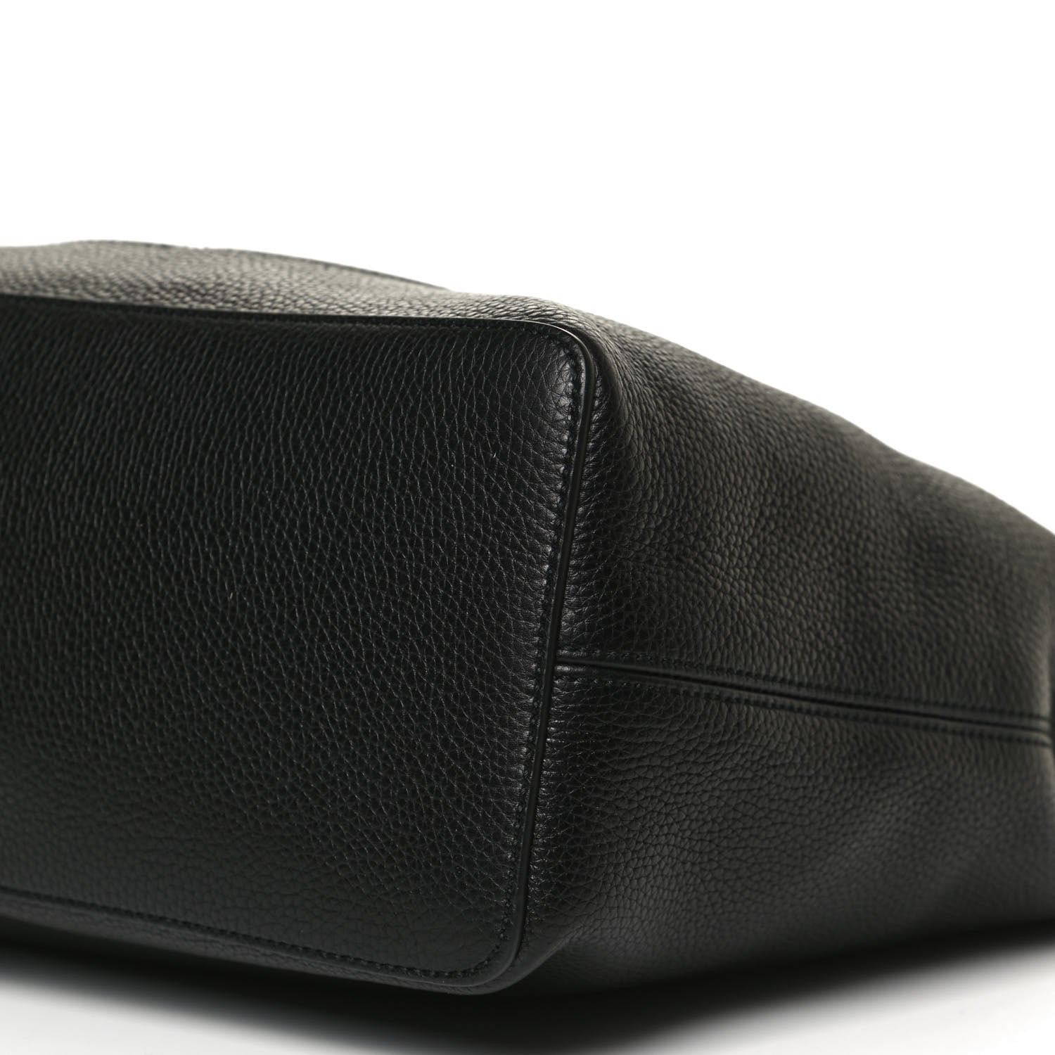 Gucci Pebbled Calfskin Large Soho Hobo Black 11 of 13