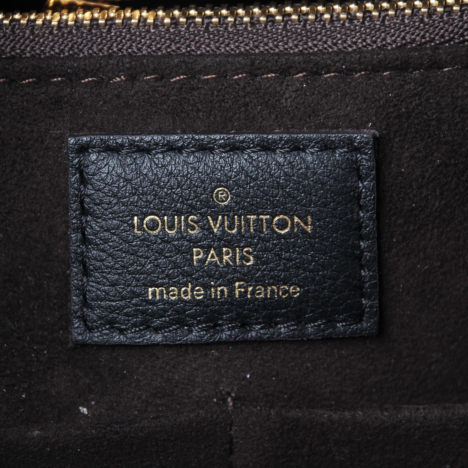 Louis Vuitton Calfskin Monogram Kimono Tote PM Black 6 of 7