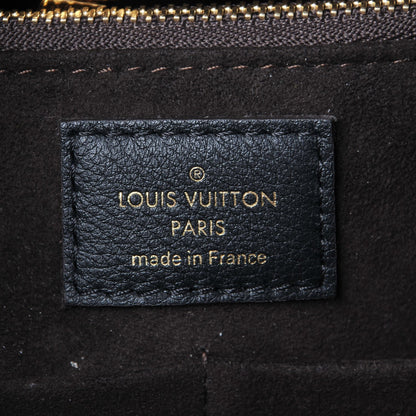 Louis Vuitton Calfskin Monogram Kimono Tote PM Black 6 of 7