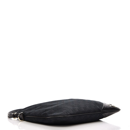 Gucci Monogram Medium New Britt Hobo Black 4 of 9
