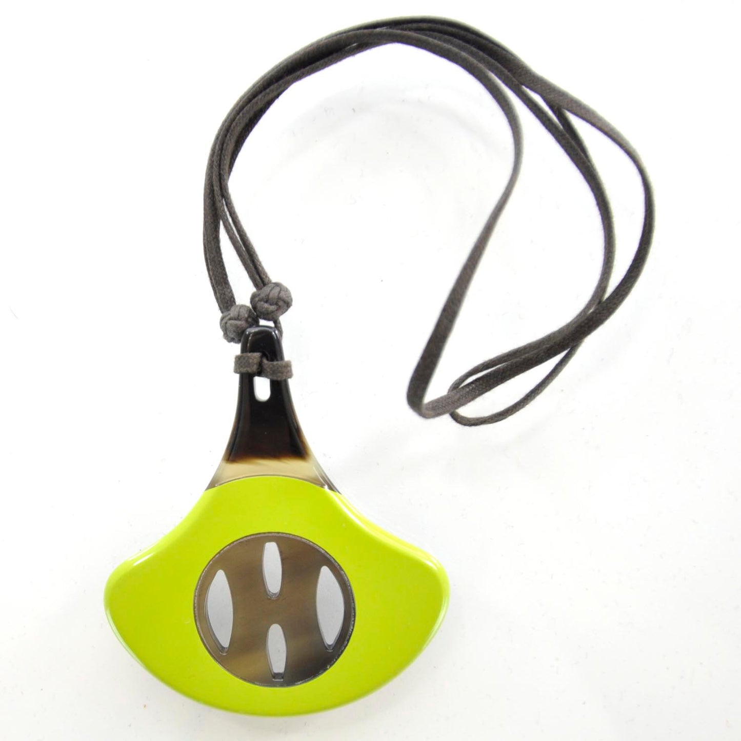 Buffalo Horn and Lacquer Necklace