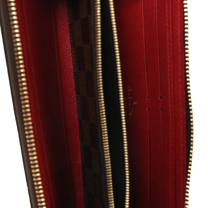 Louis Vuitton Damier Ebene Clemence Wallet Cherry 5 of 7