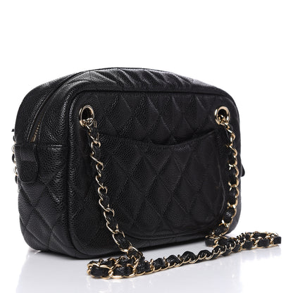 Chanel Caviar Quilted Camera Case Black 3 of 10