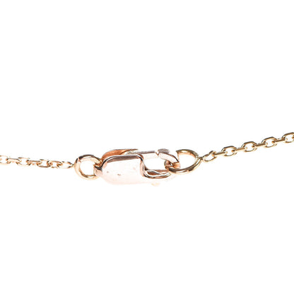 Van Cleef & Arpels 18K Rose Gold Carnelian Sweet Alhambra Pendant Necklace 5 of 6