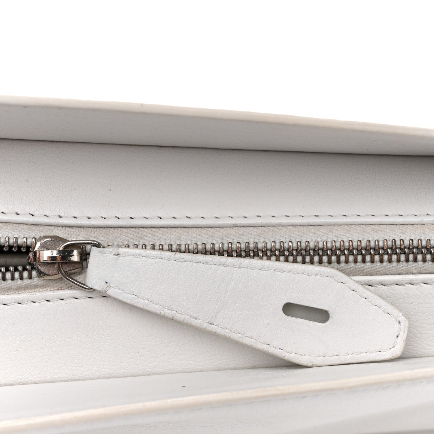 Calfskin Soft Lady Dior East West White