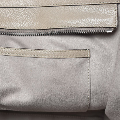Celine Drummed Calfskin Mini Luggage Dune 17 of 17