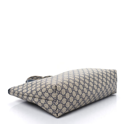 Gucci GG Plus Monogram Medium Signature Web Loop Tote Navy 4 of 10