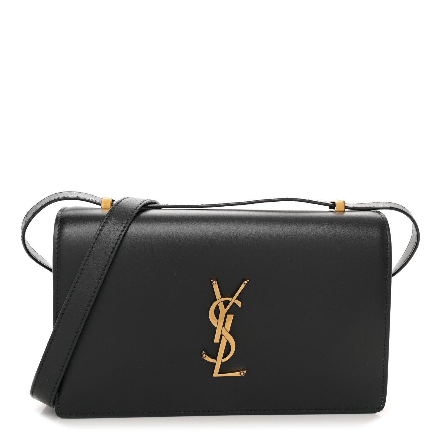 Saint Laurent Calfskin Monogram Small Dylan Shoulder Bag Black 1 of 10