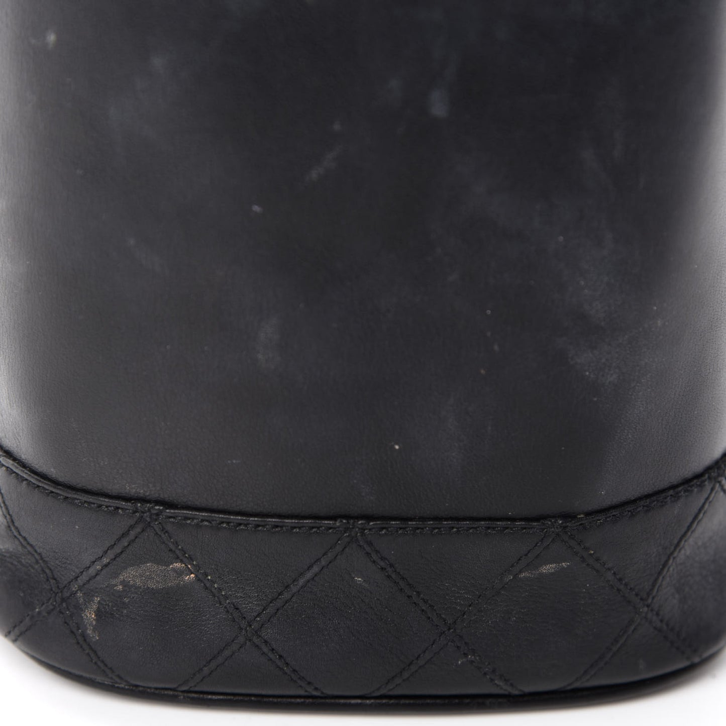 Lambskin Vanity Cosmetic Case Black