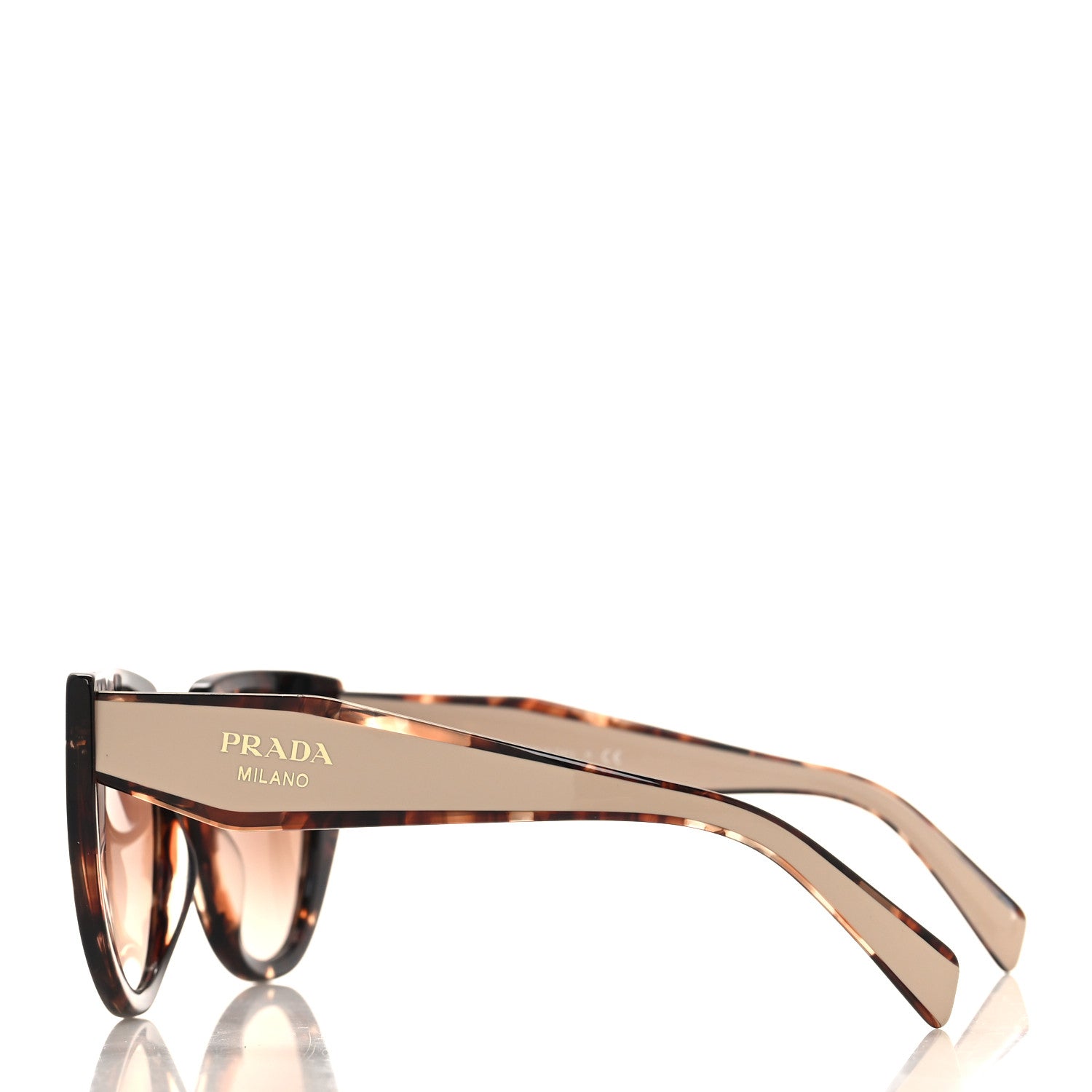 Prada Acetate Sunglasses SPR 14W Tortoise Pink 3 of 8