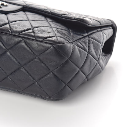 Chanel Lambskin Quilted Jumbo Single Flap Blue 9 of 10