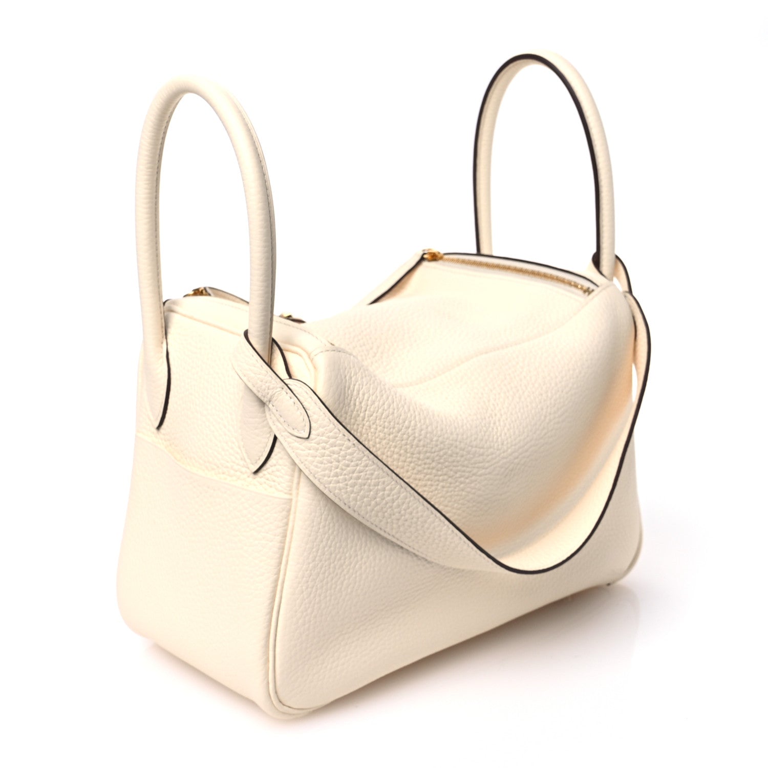 Hermes Taurillon Clemence Lindy 26 Nata 3 of 10