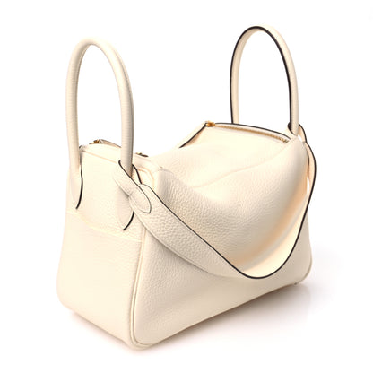 Hermes Taurillon Clemence Lindy 26 Nata 3 of 10