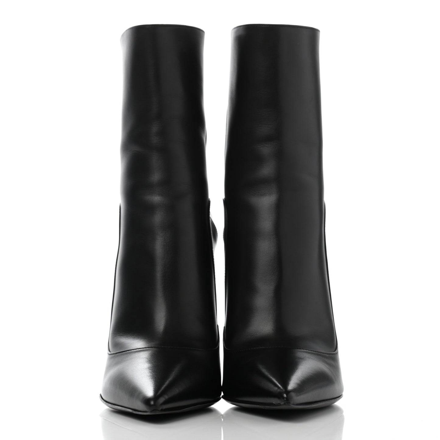 Calfskin Boots 38.5 Black