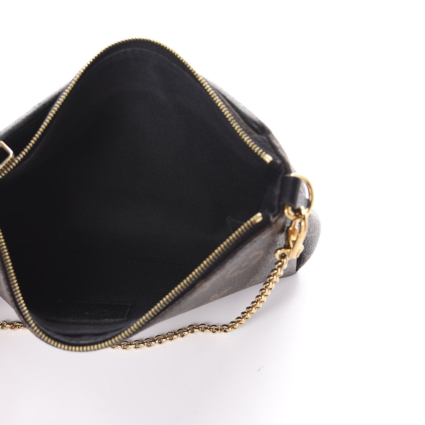 Monogram Pallas Clutch Black