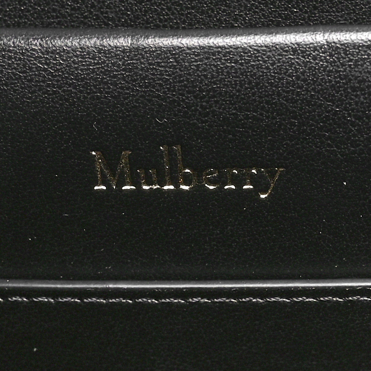 Mulberry Classic Grain Small Maple Tote Black 6 of 9