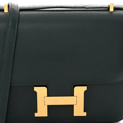 Hermes Chevre Mysore Constance 18 Vert Cypress Vert Cypress 9 of 12