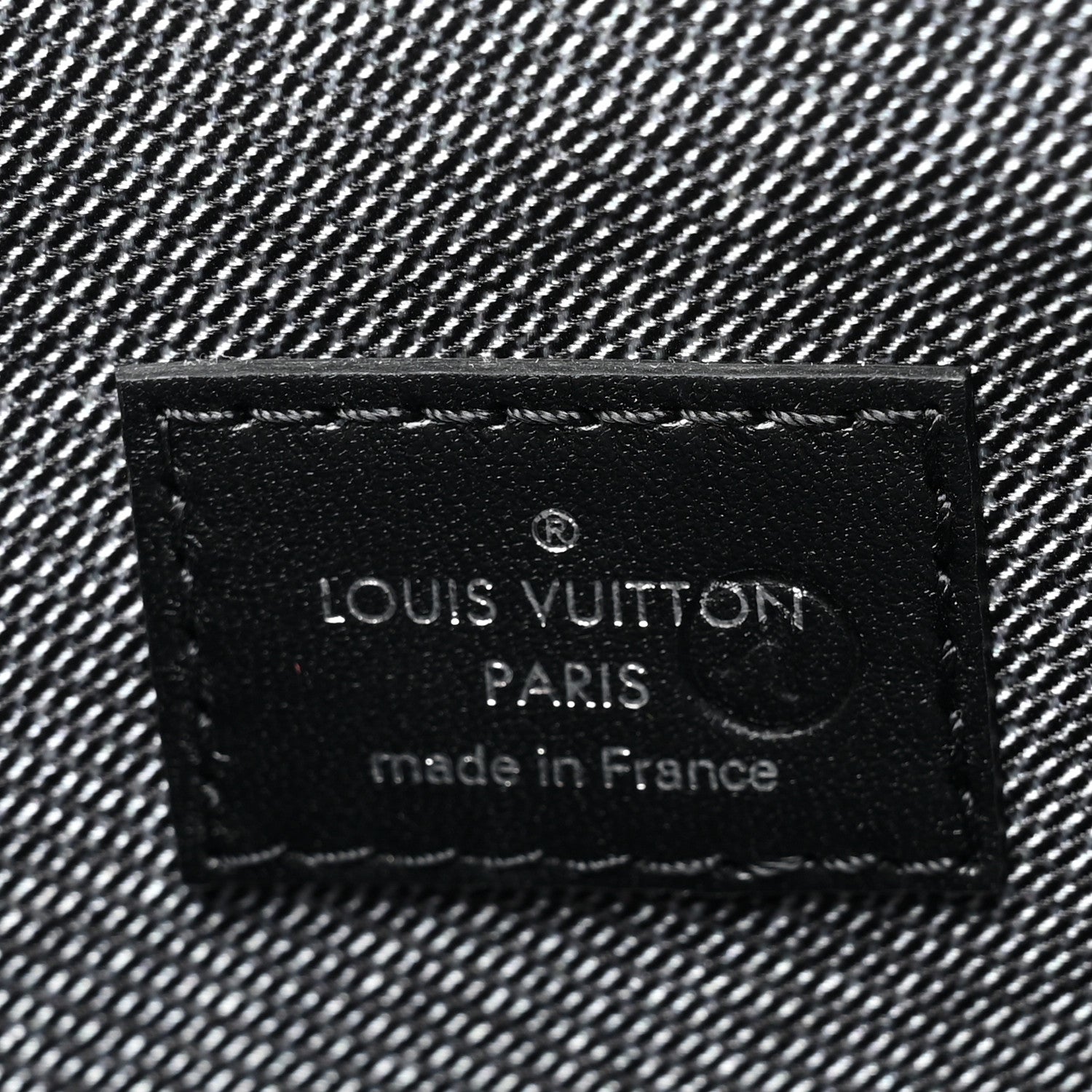 Louis Vuitton Lambskin Embossed Monogram Coussin MM Black Gray 8 of 10