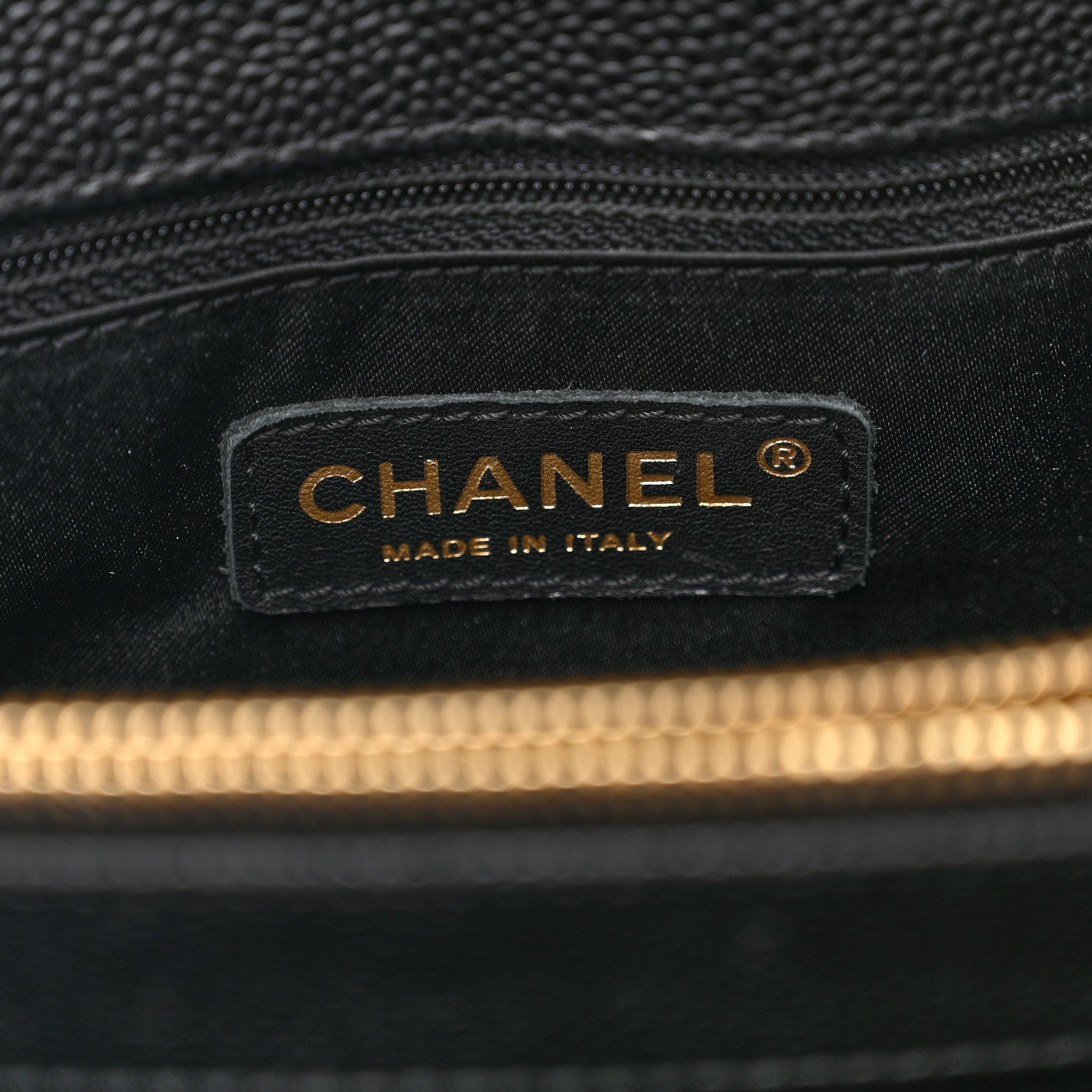 Chanel Caviar Quilted Grand Shopping Tote GST Black 5 of 11