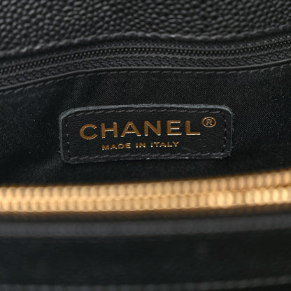 Chanel Caviar Quilted Grand Shopping Tote GST Black 5 of 11