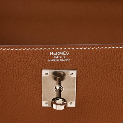 Hermes Togo Kelly Retourne 32 Gold 6 of 11