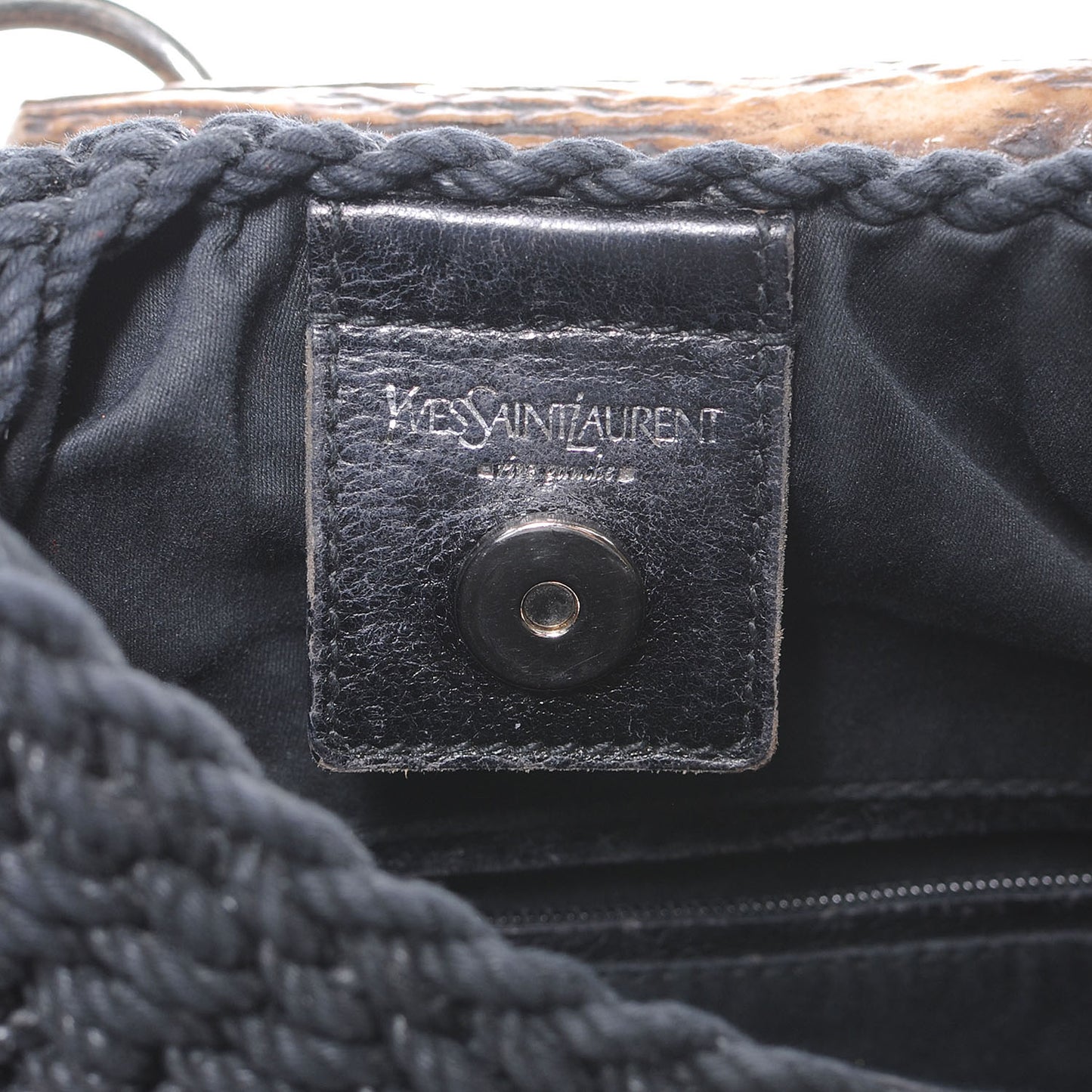 Woven Straw Mombasa Black