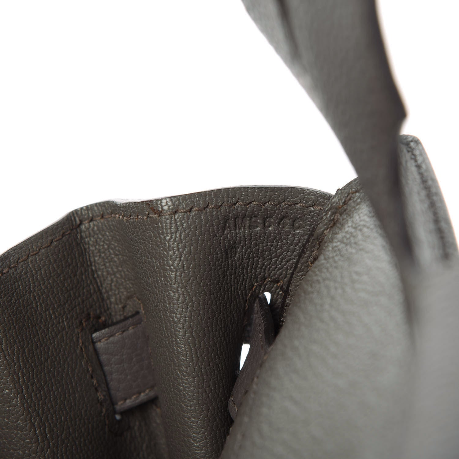 Hermes Togo Birkin 30 Etain 9 of 11