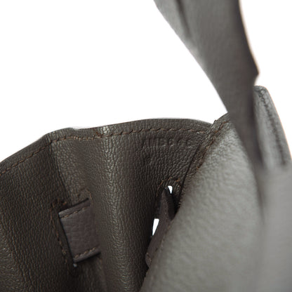 Hermes Togo Birkin 30 Etain 9 of 11