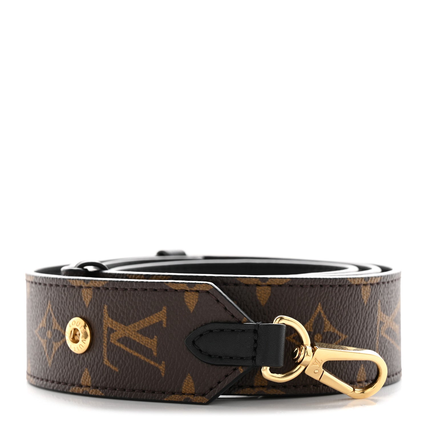 Louis Vuitton Monogram Adjustable Bandouliere Shoulder Strap Black 1 of 4