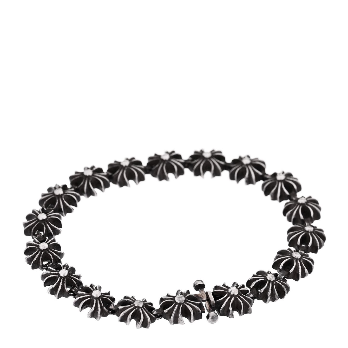 Sterling Silver Tiny E CH Plus Bracelet