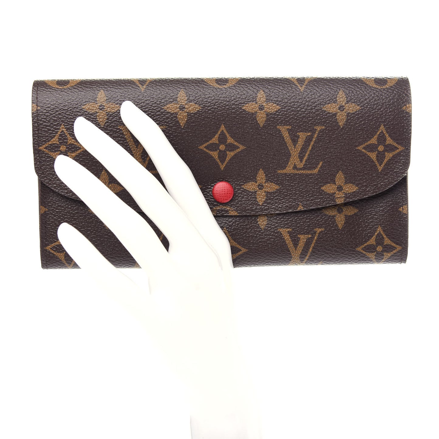 Monogram Emilie Wallet Fuchsia