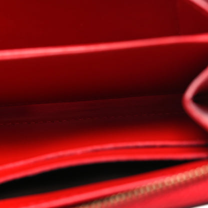 Louis Vuitton Vernis Zippy Coin Purse Cherry 6 of 13