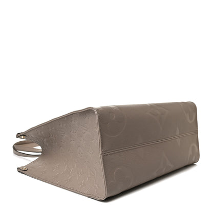 Louis Vuitton Empreinte Monogram Giant Onthego MM Tourterelle 4 of 12